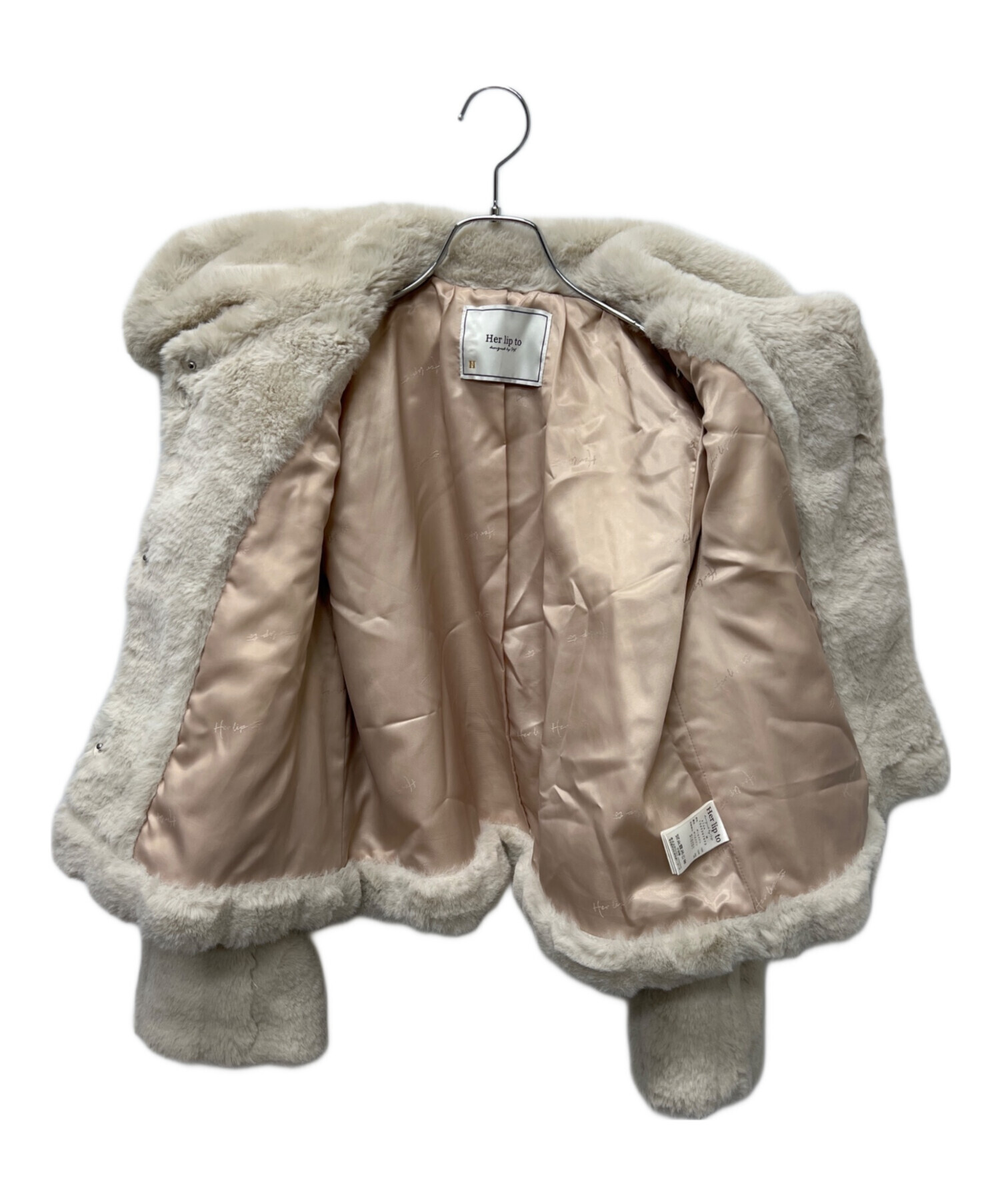 中古・古着通販】HER LIP TO (ハーリップトゥ) Winter Love Faux Fur 
