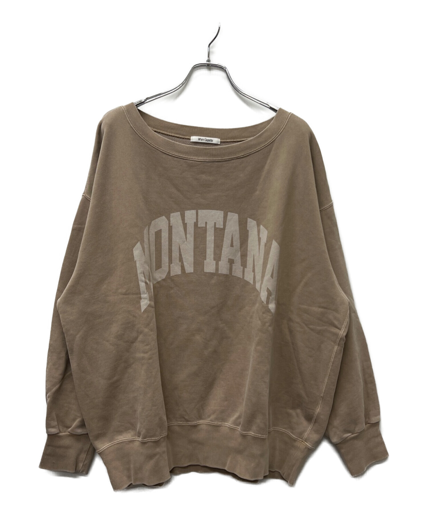 中古・古着通販】Whim Gazette (ウィムガゼット) ピグメントロゴウラケ