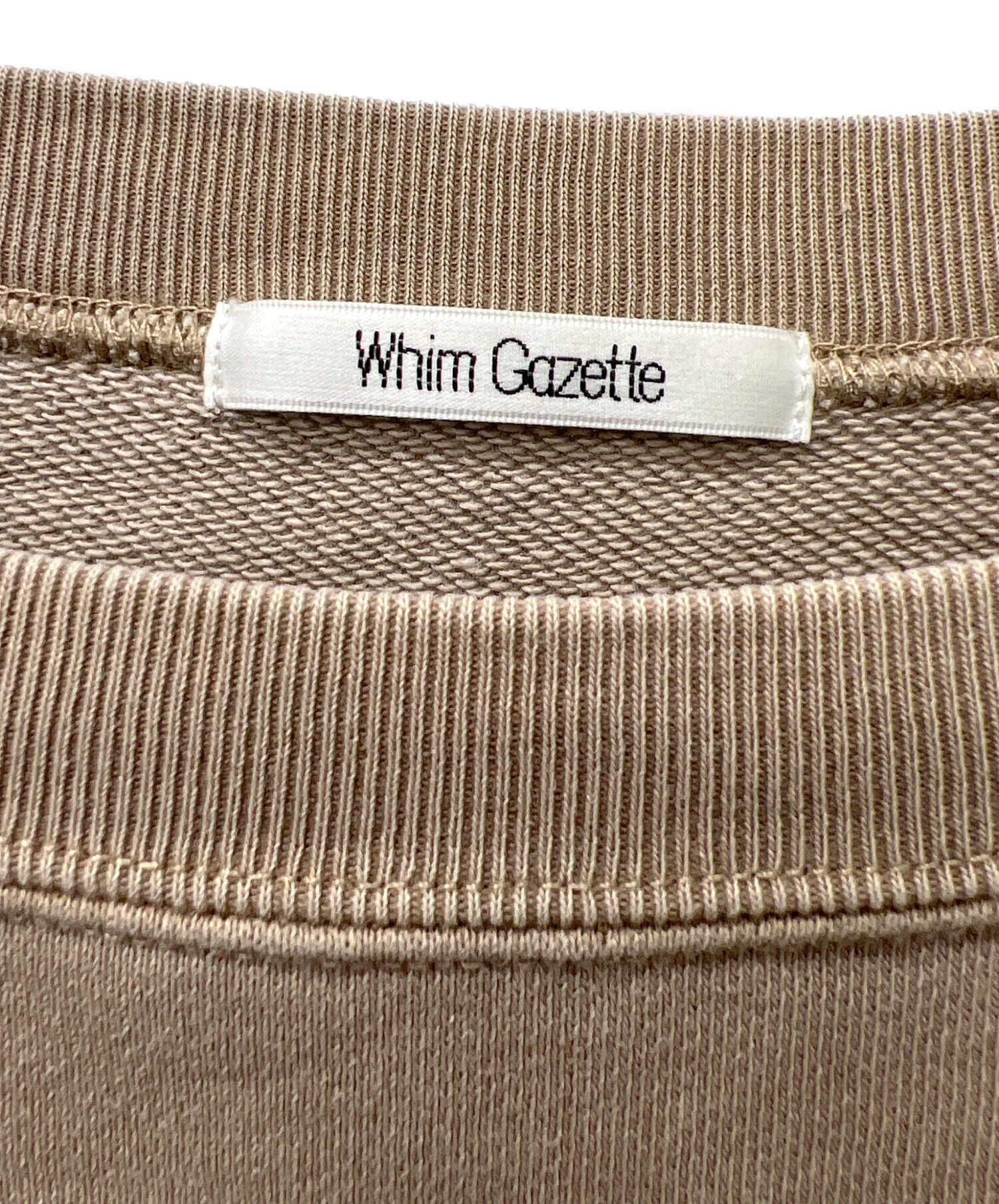 中古・古着通販】Whim Gazette (ウィムガゼット) ピグメントロゴウラケ