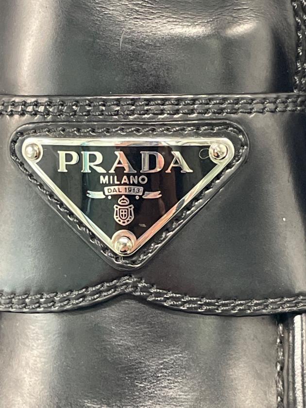 中古・古着通販】PRADA (プラダ) ローファー ブラック サイズ:SIZE