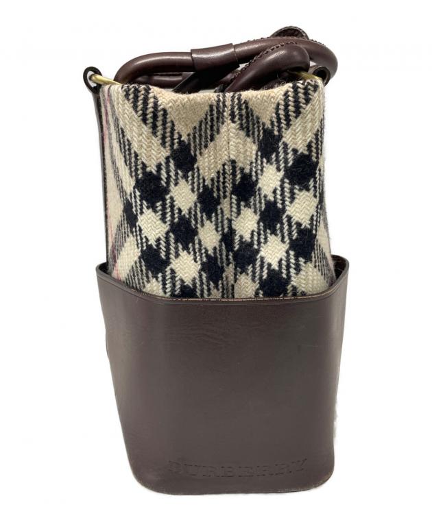中古・古着通販】BURBERRY (バーバリー) バッグ ベージュ×ブラウン