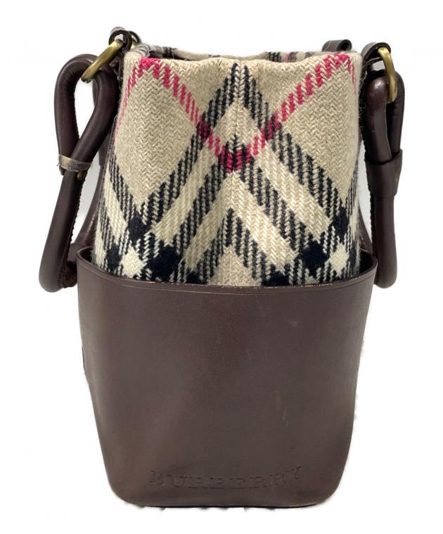 中古・古着通販】BURBERRY (バーバリー) バッグ ベージュ×ブラウン