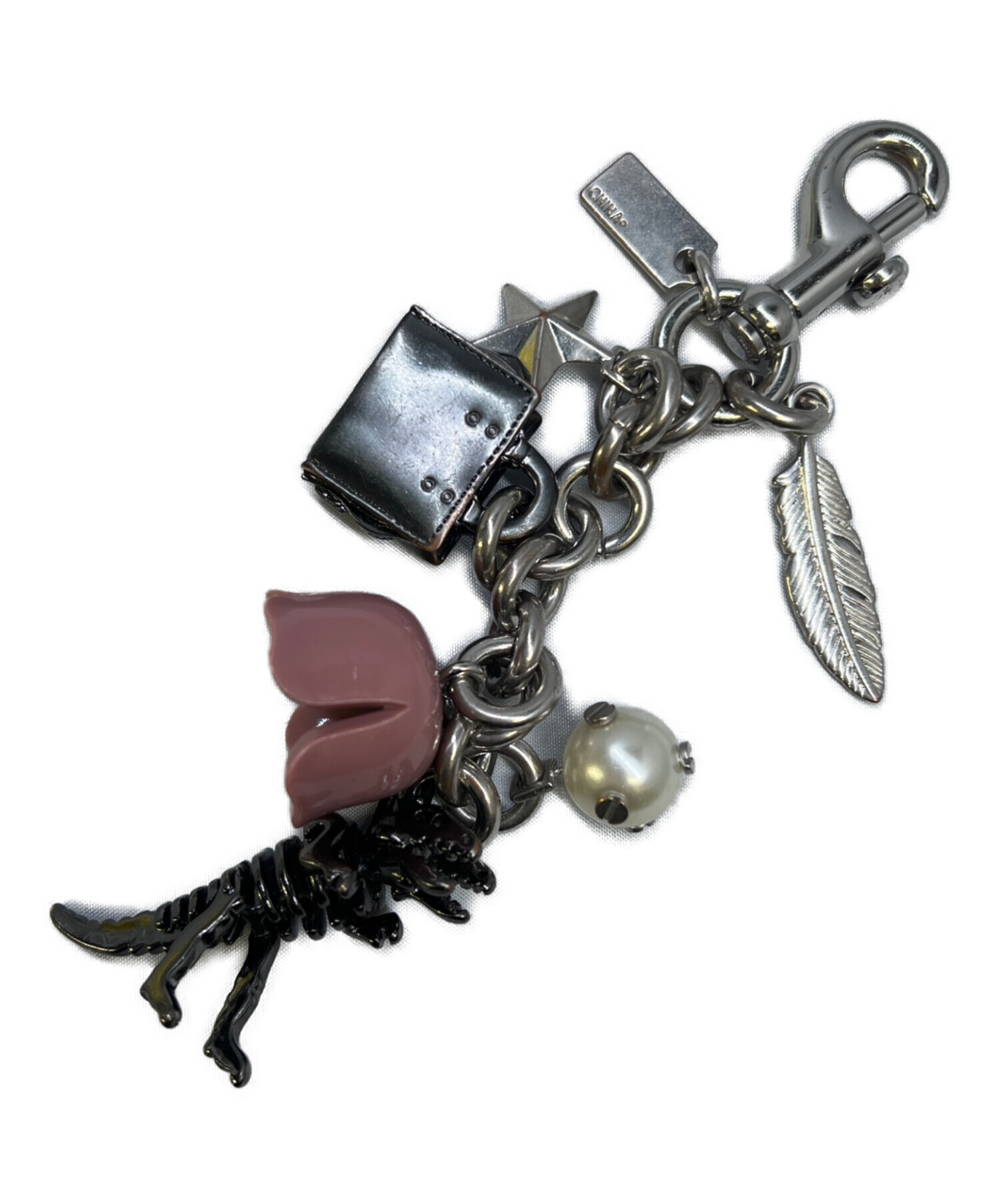 中古・古着通販】COACH (コーチ) キーホルダー シルバー｜ブランド