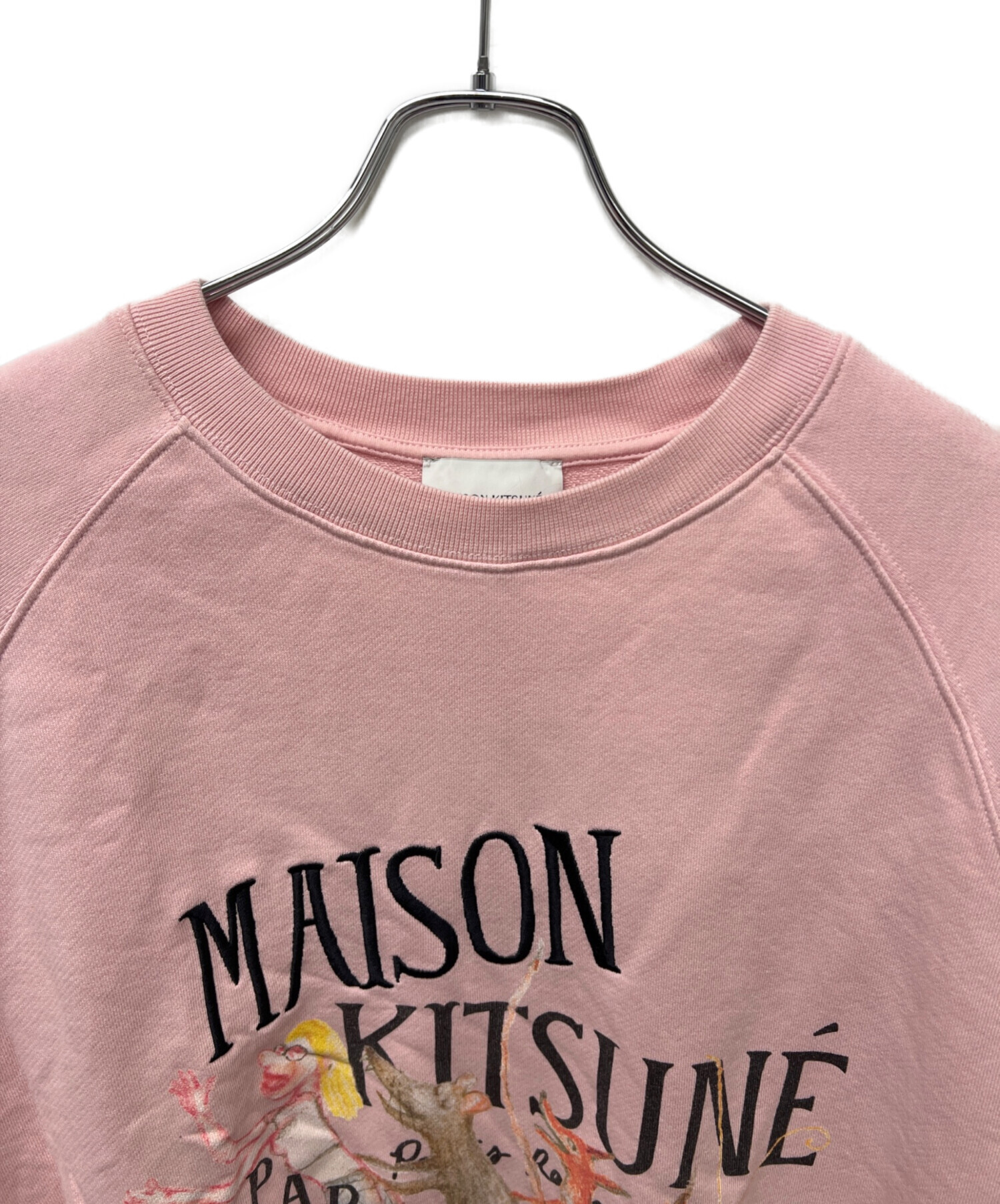 中古・古着通販】maison kitsune (メゾンキツネ) スウェット ピンク