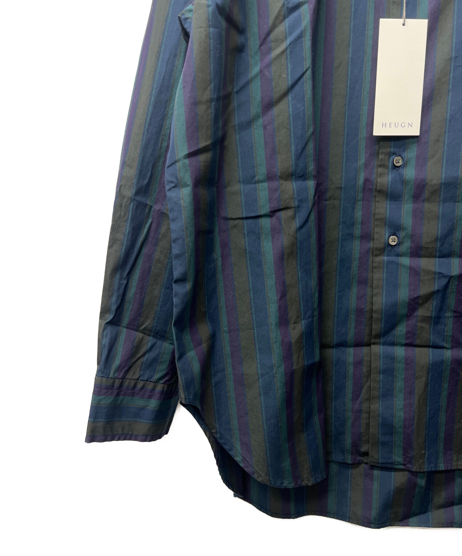 HEUGN steven alan 別注 e CH-STRIPE 中古・古着通販】HEUGN (ユーゲン) Steven Alan 別注 Alan Stripe