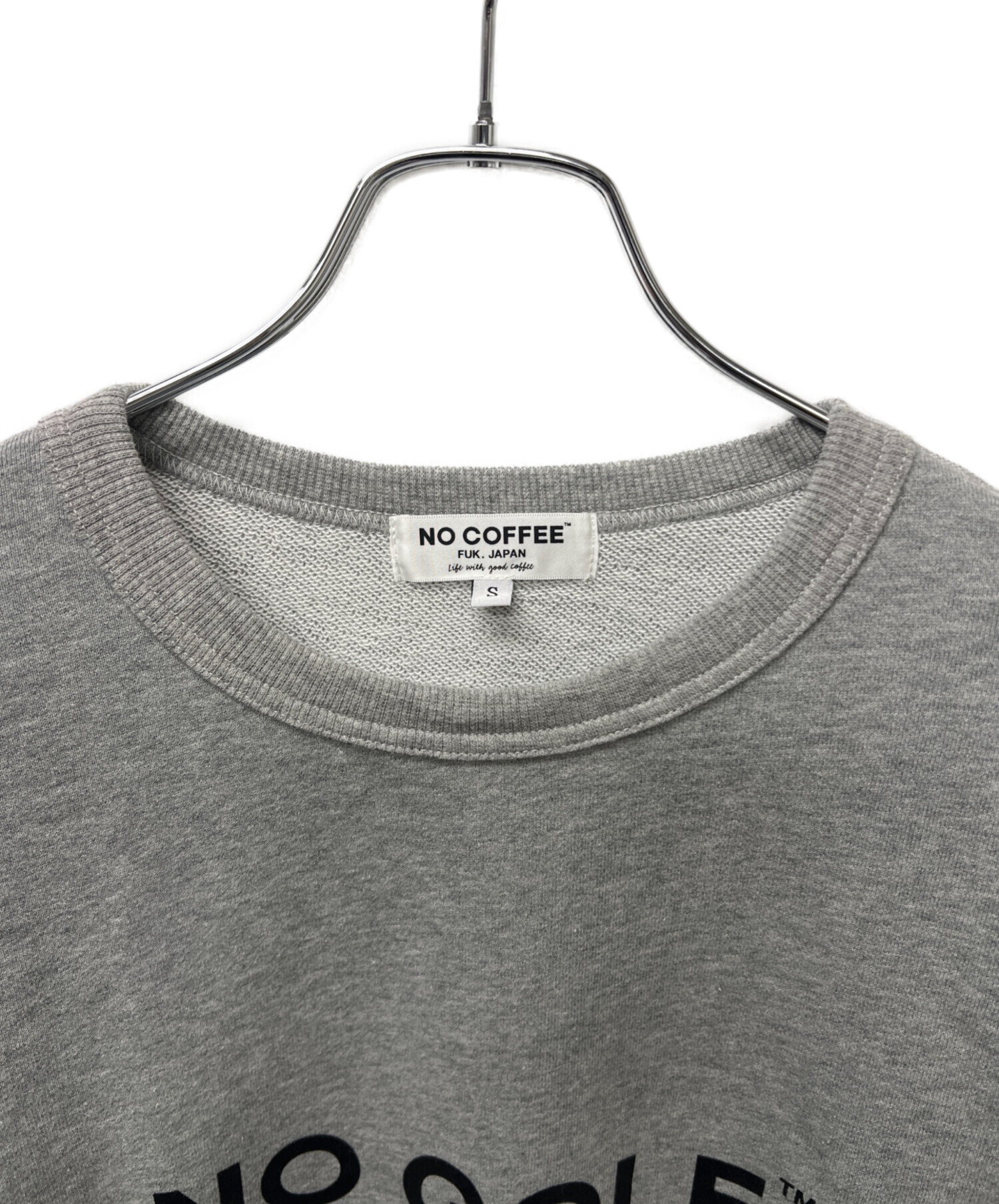 中古・古着通販】NO COFFEE (ノーコーヒー) スウェット グレー サイズ