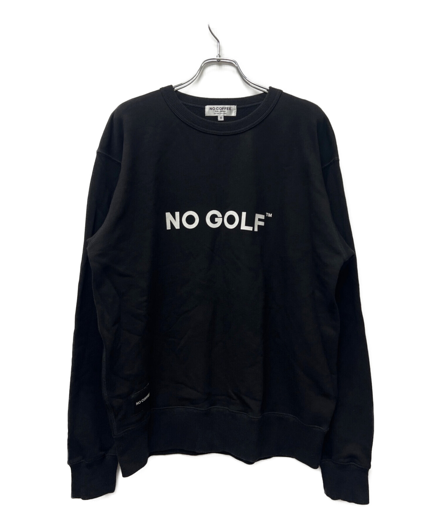 中古・古着通販】NO COFFEE (ノーコーヒー) スウェット ブラック 