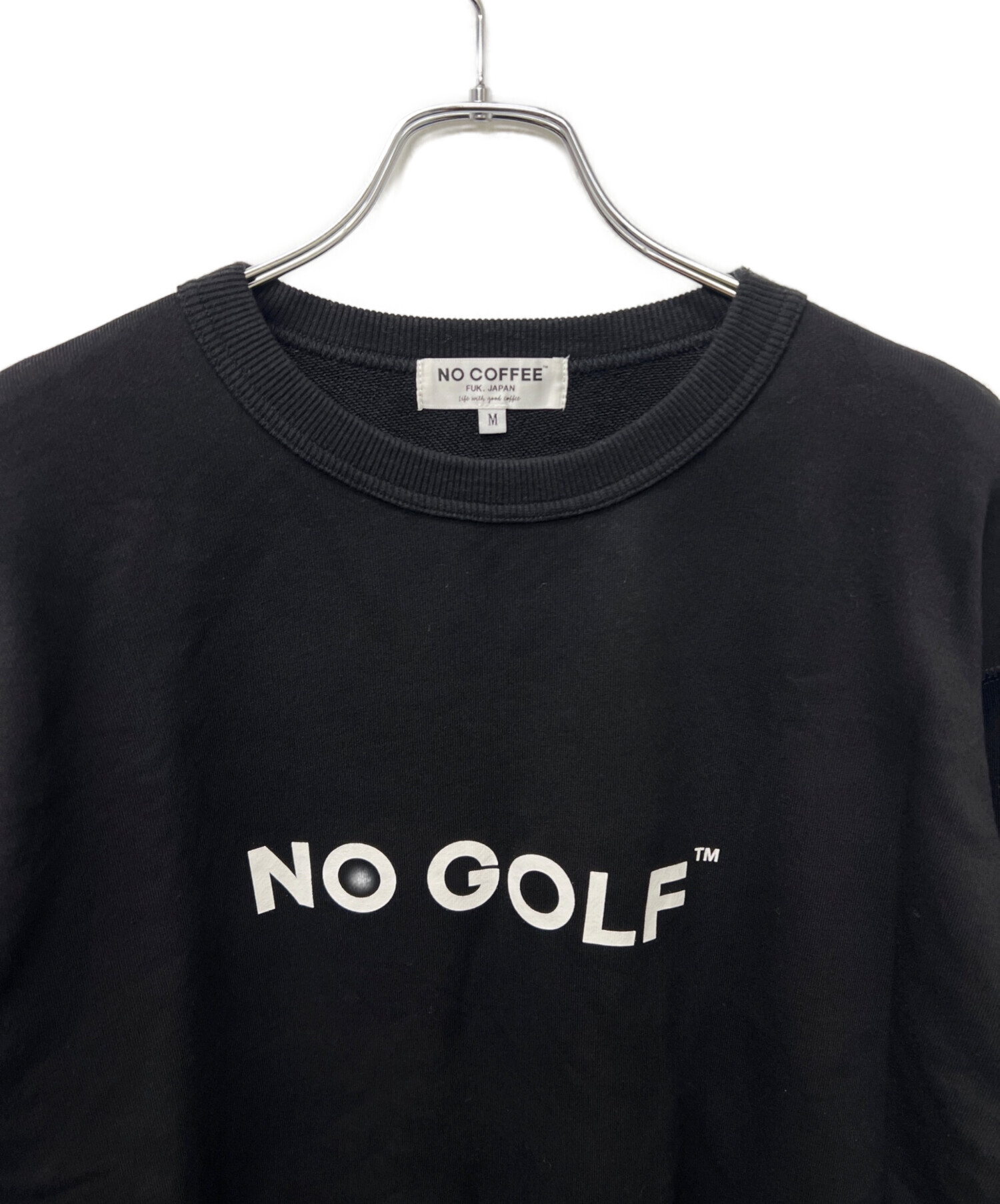 中古・古着通販】NO COFFEE (ノーコーヒー) スウェット ブラック 