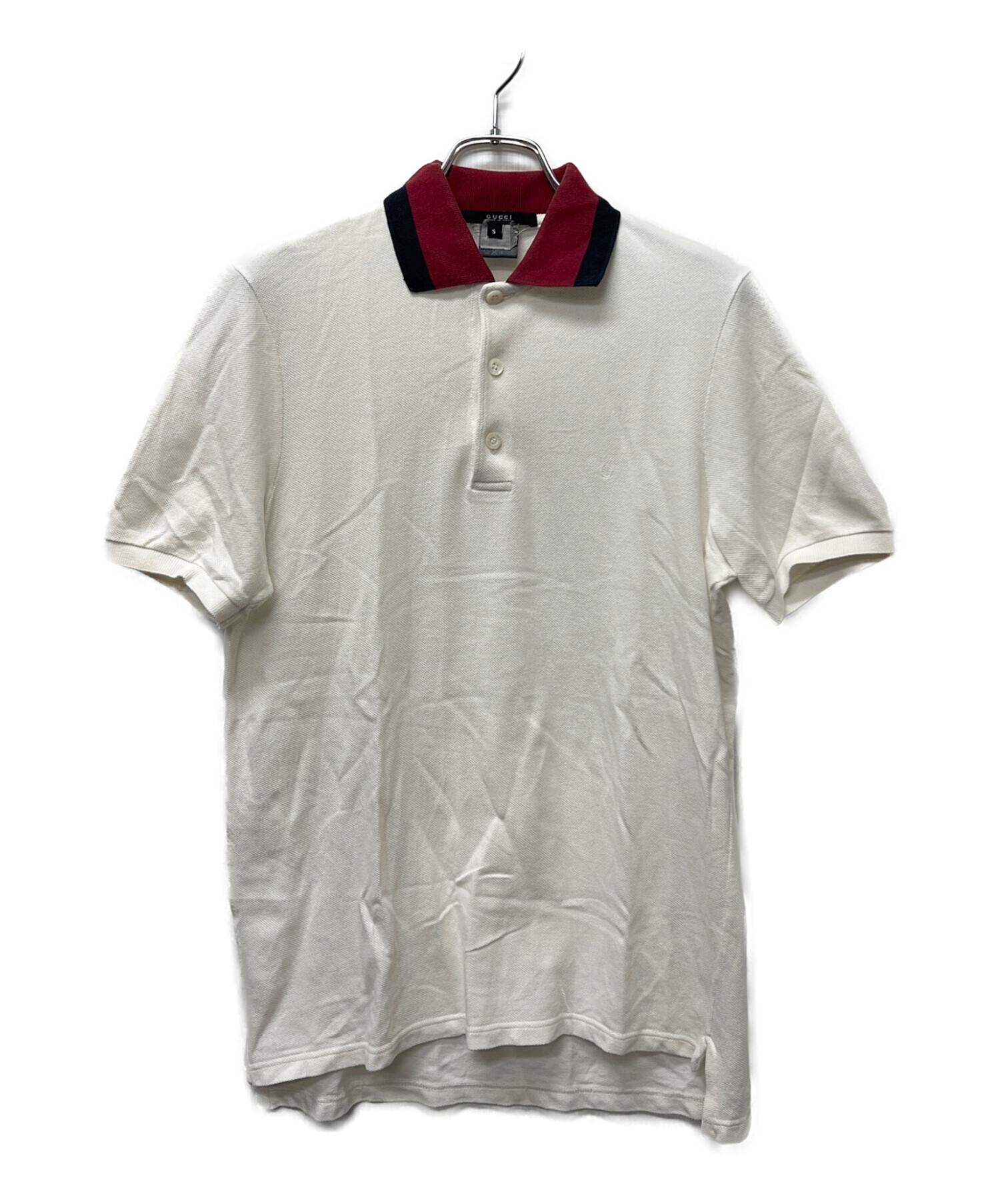 中古・古着通販】GUCCI (グッチ) ポロシャツ グレー サイズ:S