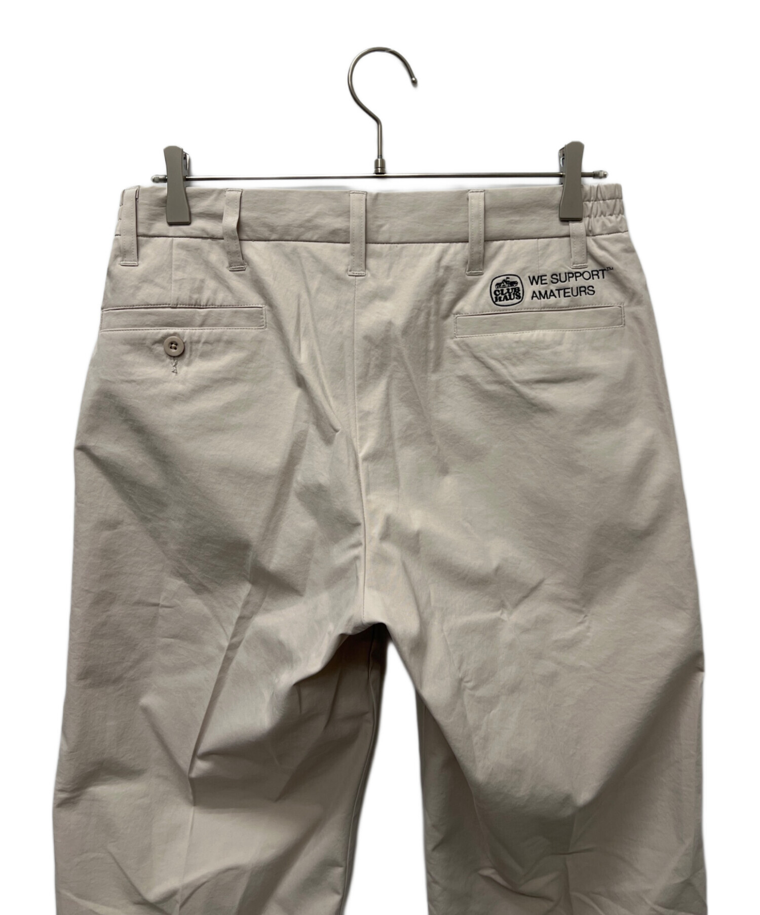 CLUBHAUS ベージュ メンズパンツ　XL 中古・古着通販】clubhaus (クラブハウス) パンツ ベージュ サイズ:S