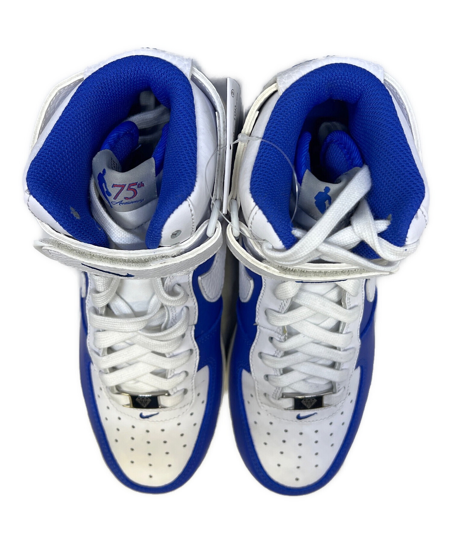 中古・古着通販】NIKE (ナイキ) NBA × Nike Air Force ホワイト×ブルー 