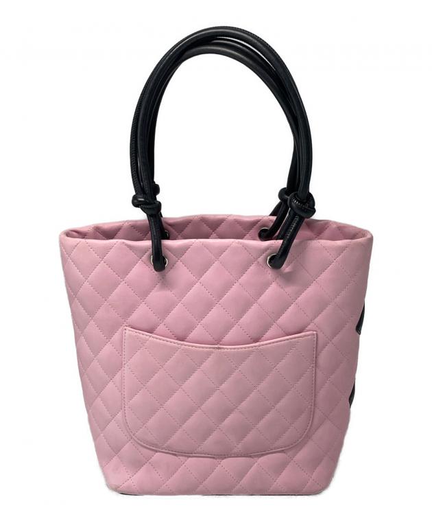 中古・古着通販】CHANEL (シャネル) トートバッグ ピンク｜ブランド