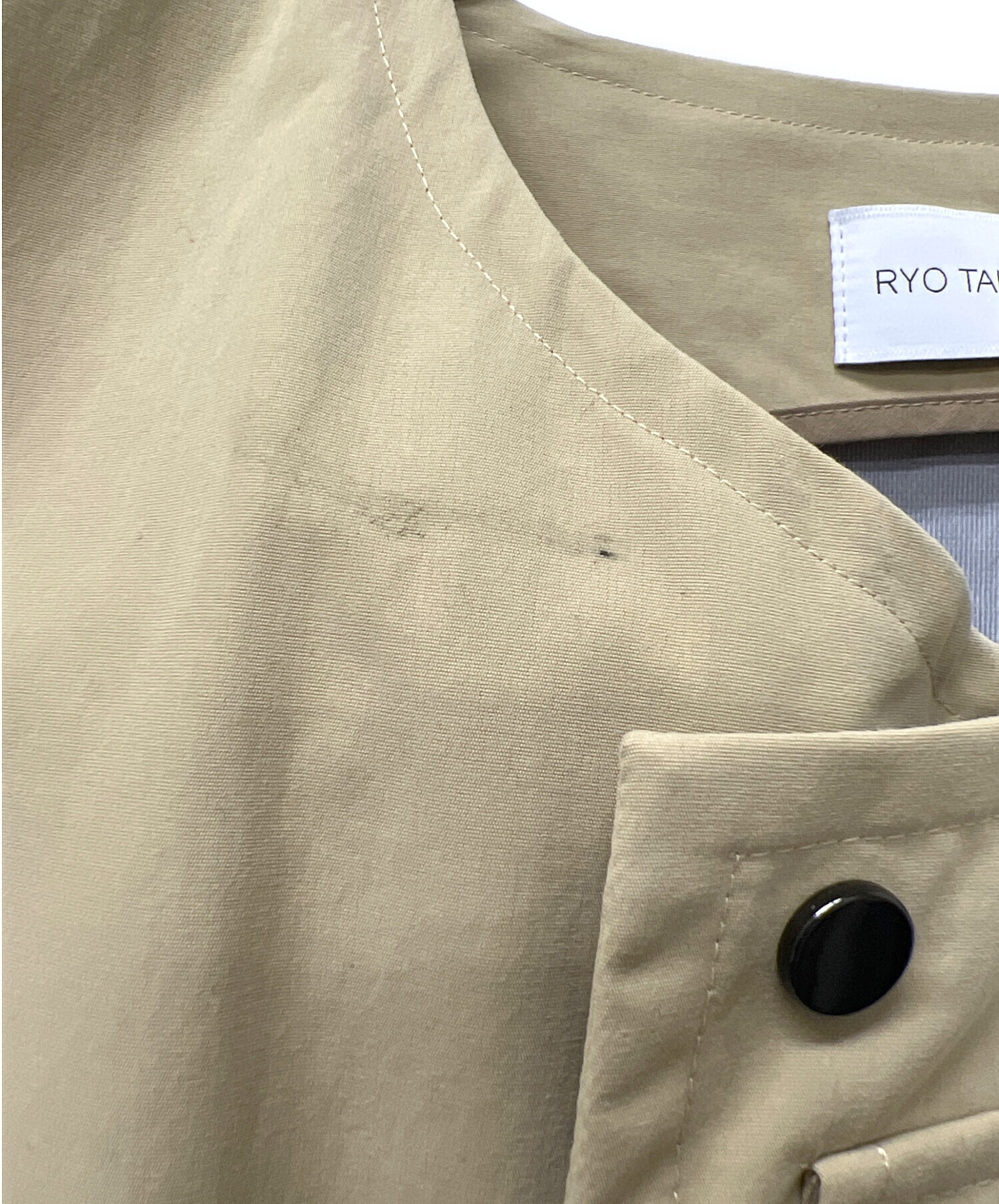 中古・古着通販】RYO TAKASHIMA (リョウタカシマ) ベスト ベージュ 