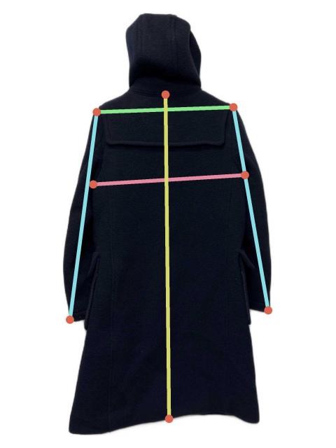 中古・古着通販】Snidel (スナイデル) ロングダッフルコート ネイビー