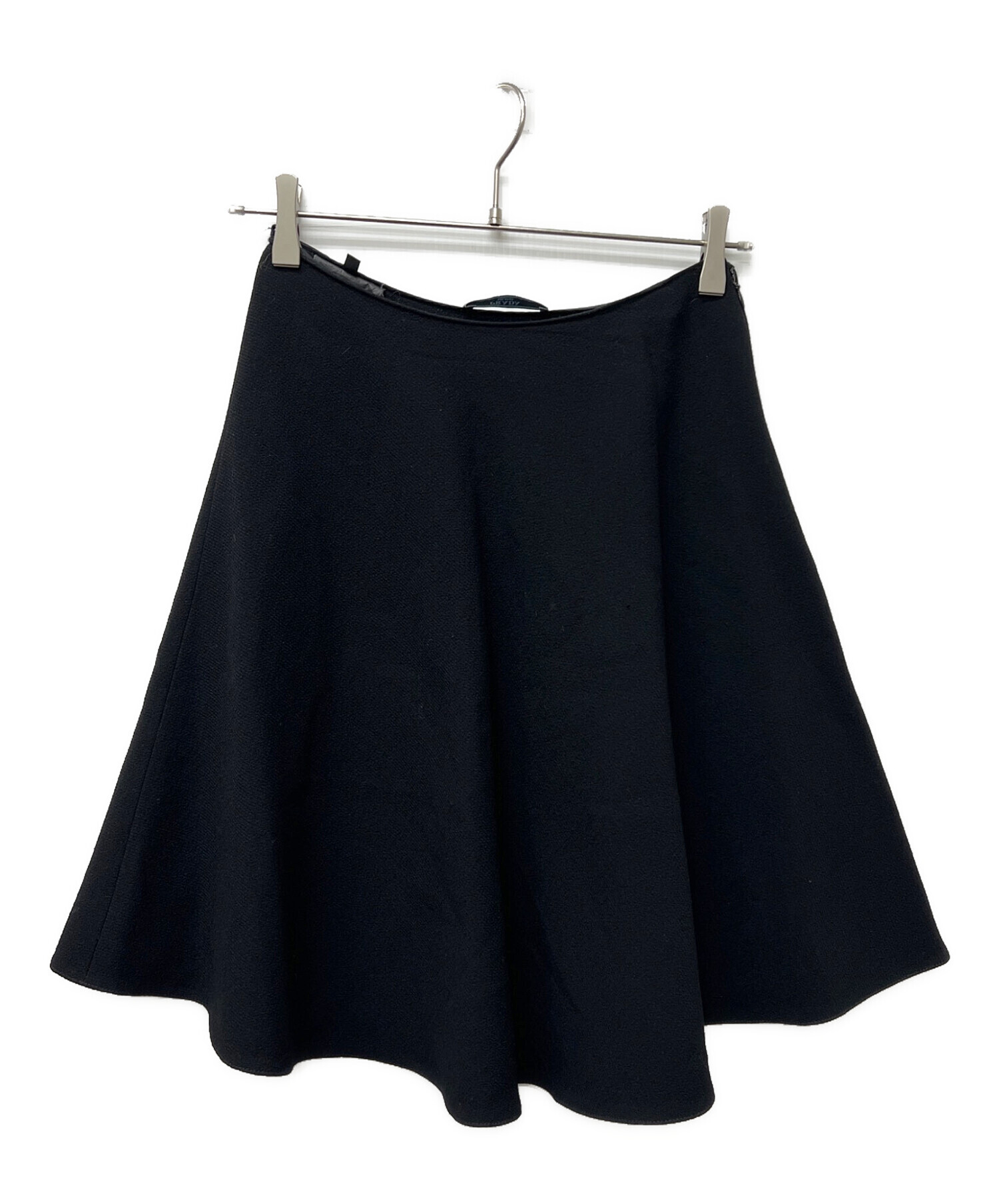 PRADA 台形スカート 中古・古着通販】PRADA (プラダ) スカート ブラック サイズ:38