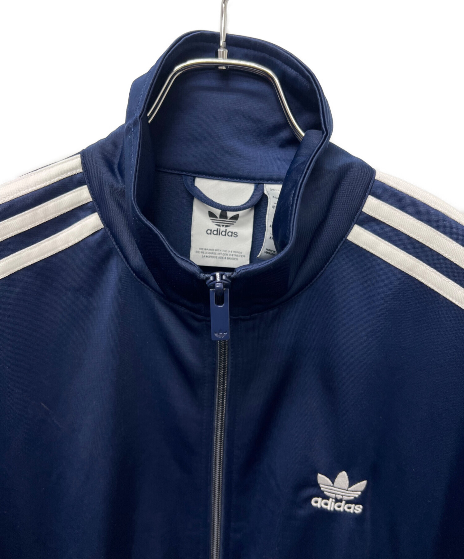 中古・古着通販】adidas (アディダス) トラックジャケット ネイビー