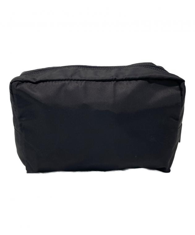 中古・古着通販】PRADA (プラダ) ナイロンポーチ ブラック｜ブランド