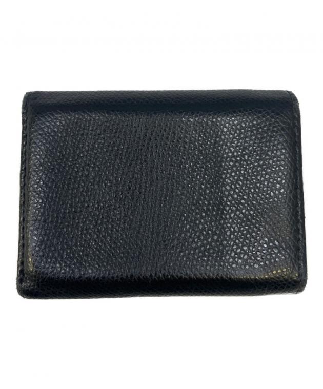 中古・古着通販】FENDI (フェンディ) マイクロ3つ折り財布 ブラック 