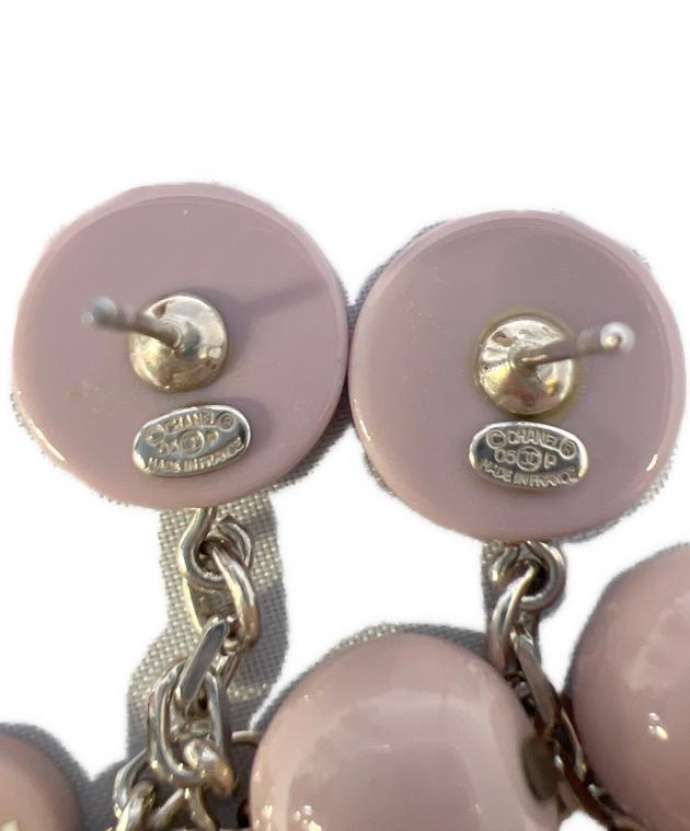 中古・古着通販】CHANEL (シャネル) ピアス ピンク｜ブランド・古着
