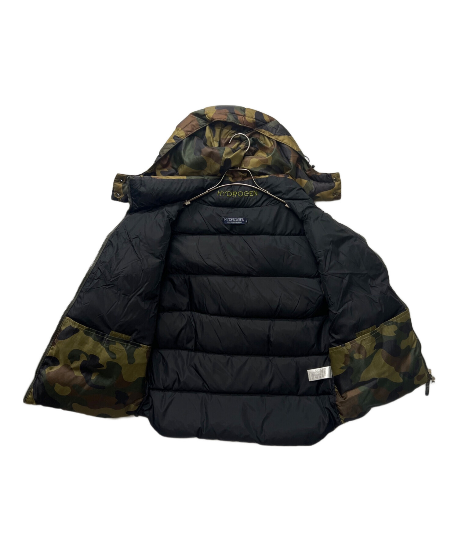 中古・古着通販】HYDROGEN (ハイドロゲン) ダウンベスト グリーン