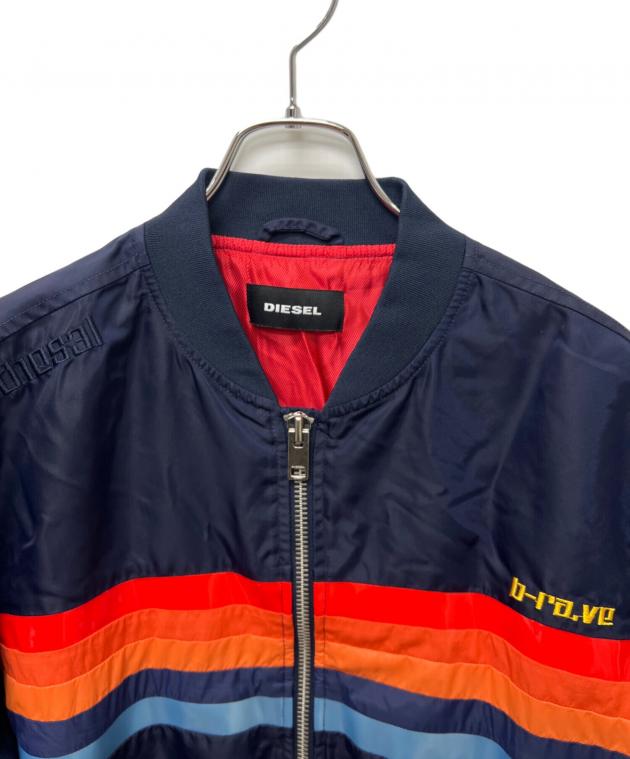 中古・古着通販】DIESEL (ディーゼル) ボンバージャケット ネイビー