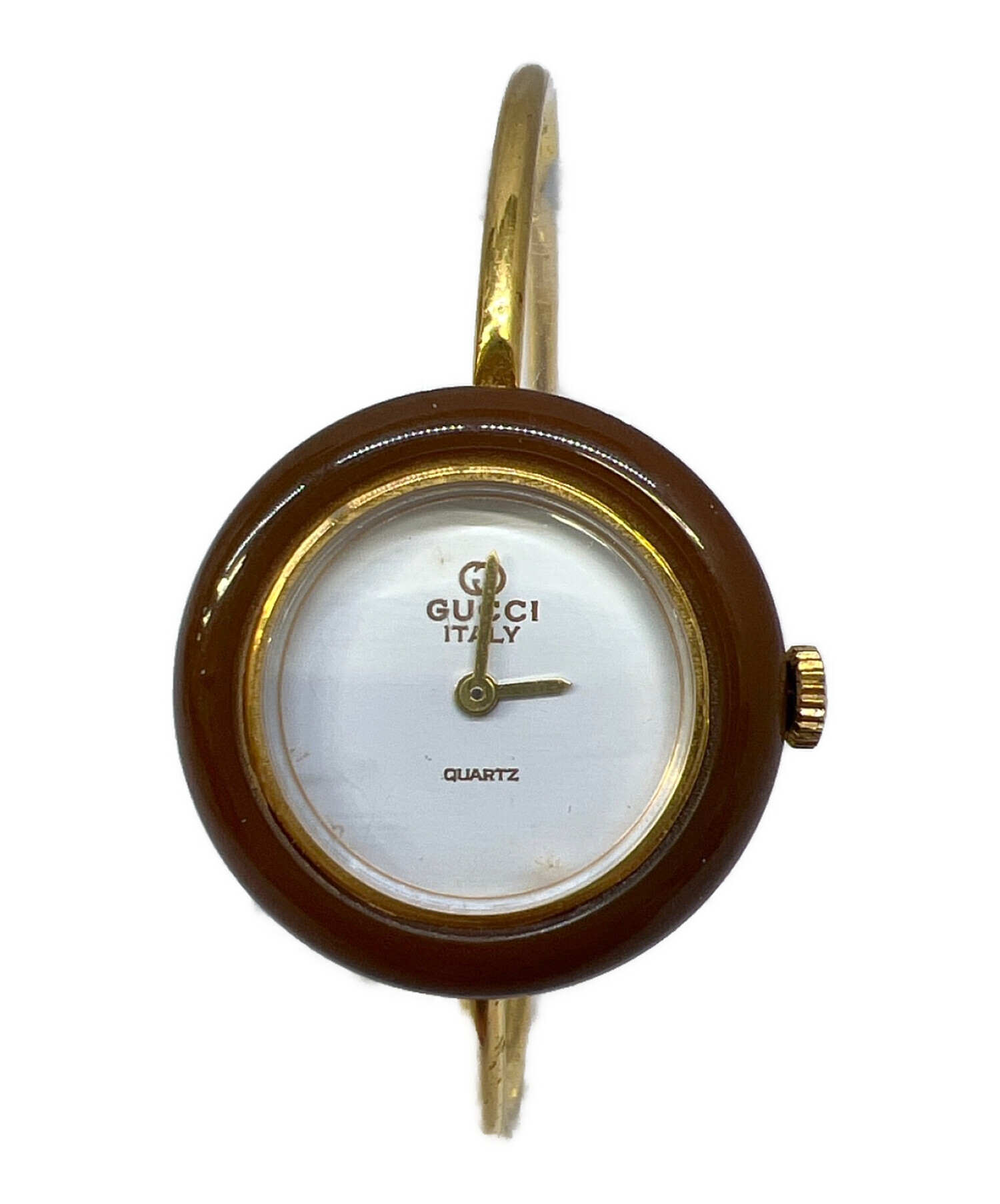 中古・古着通販】GUCCI (グッチ) チェンジベゼル ジャンク品 ホワイト