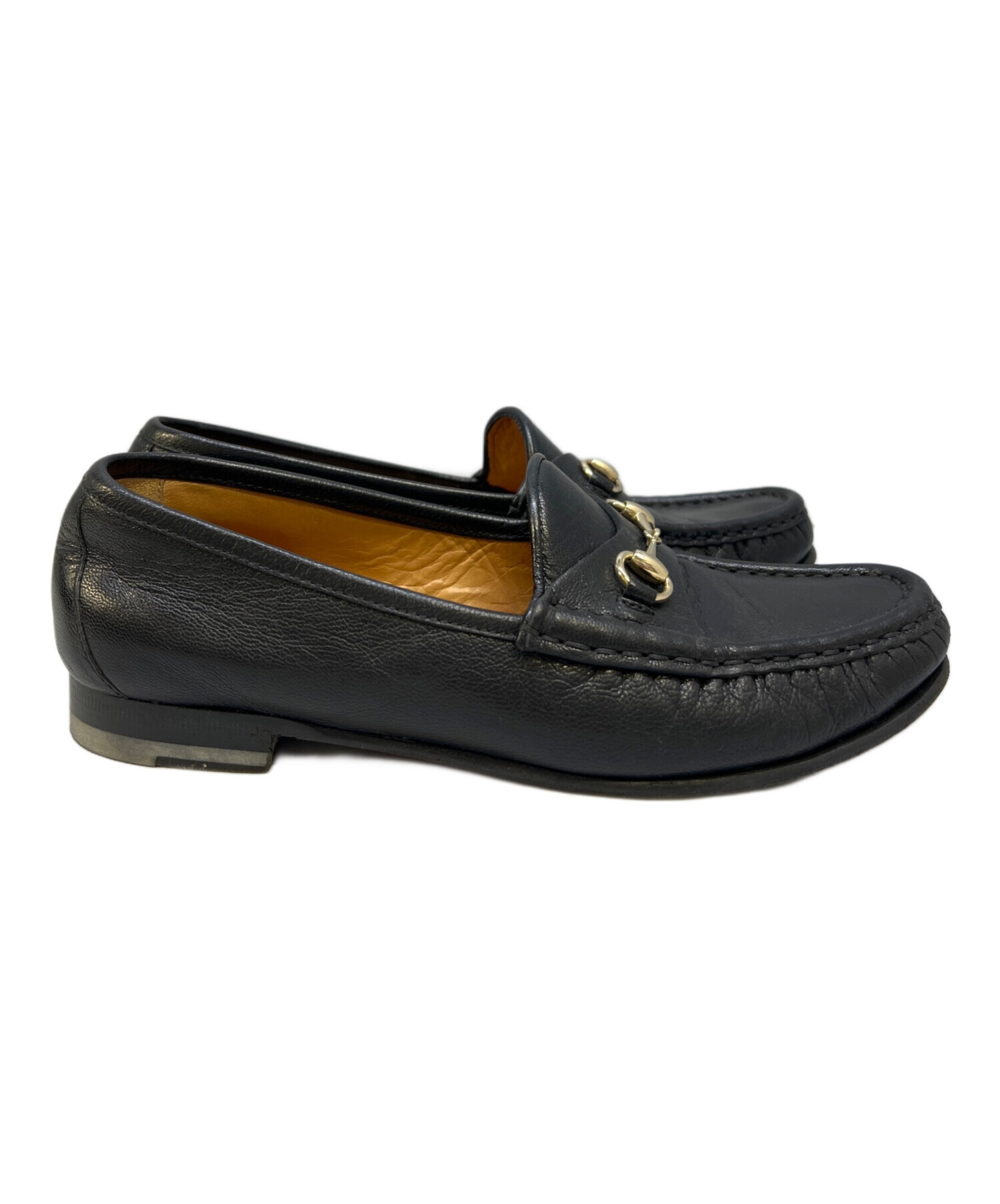 中古・古着通販】GUCCI (グッチ) ビットローファー ブラック サイズ:36