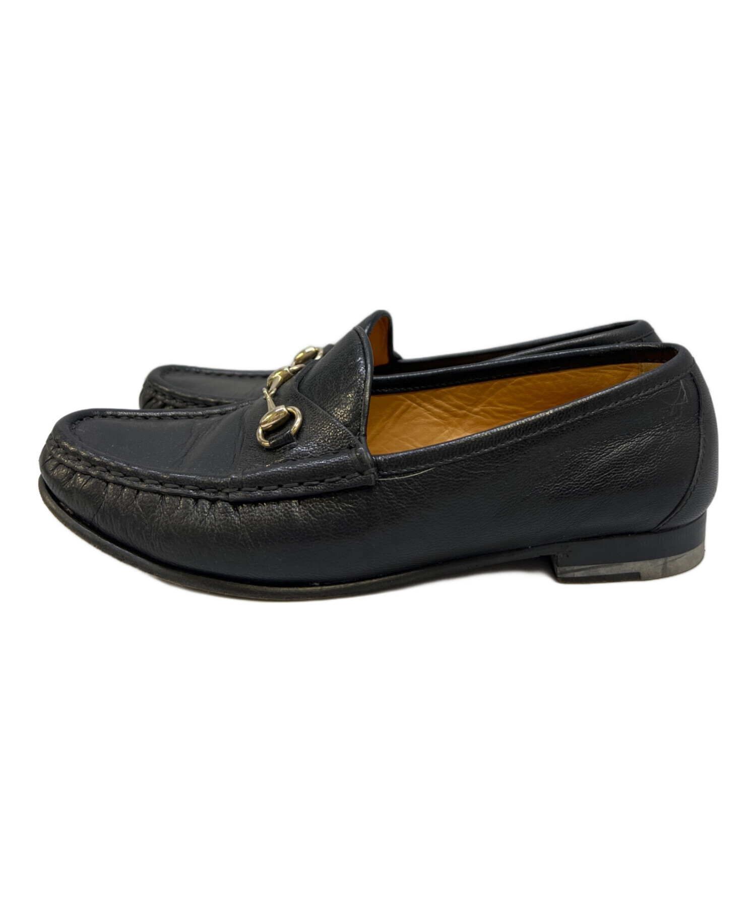 中古・古着通販】GUCCI (グッチ) ビットローファー ブラック サイズ:36