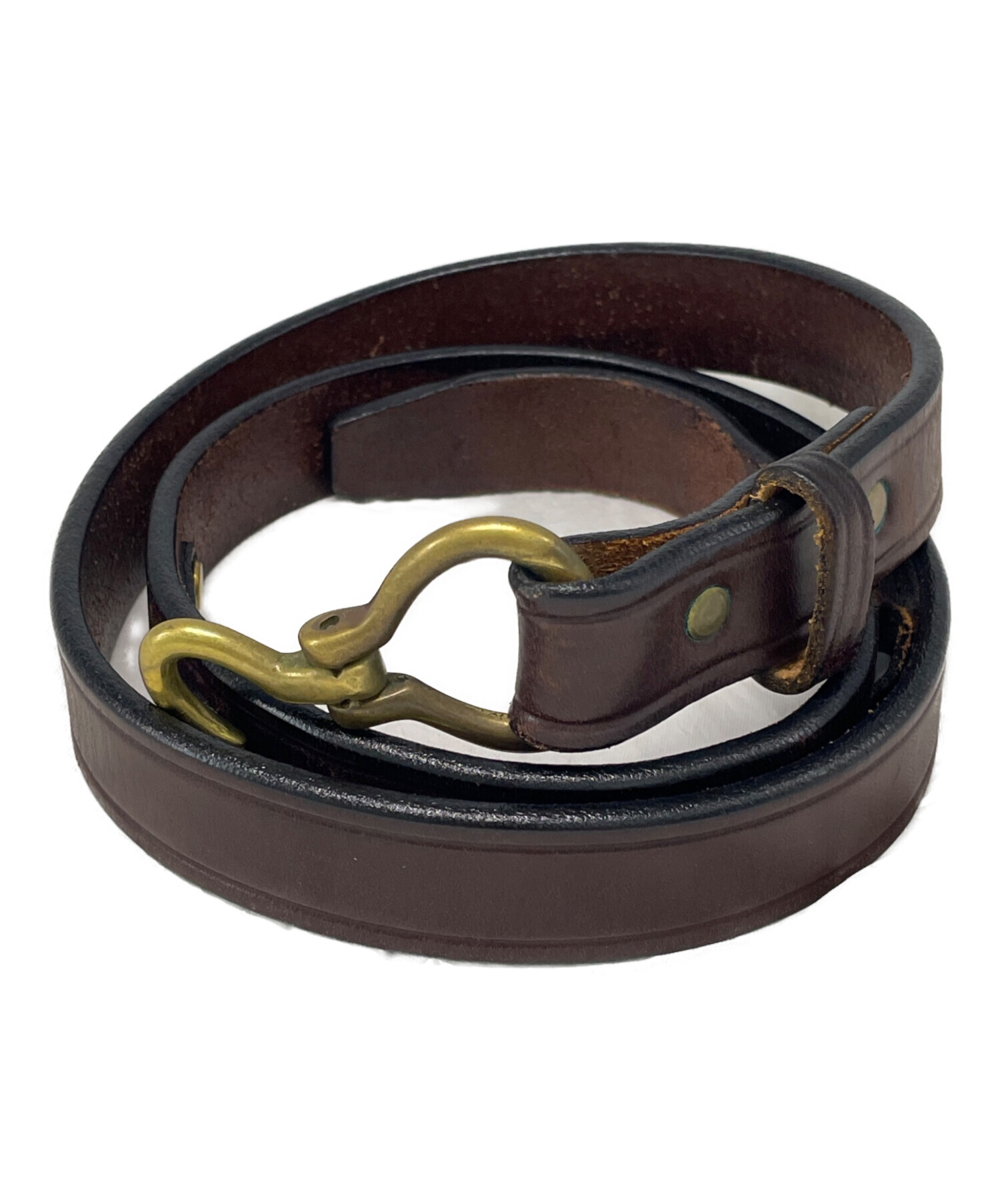 中古・古着通販】TORY LEATHER (トリーレザー) ベルト ブラウン
