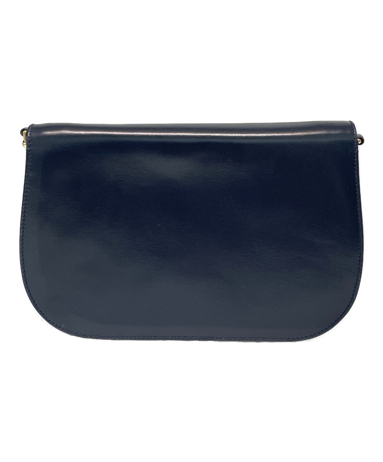 中古・古着通販】GUCCI (グッチ) ショルダーバッグ ネイビー｜ブランド 