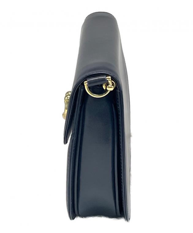中古・古着通販】GUCCI (グッチ) ショルダーバッグ ネイビー｜ブランド