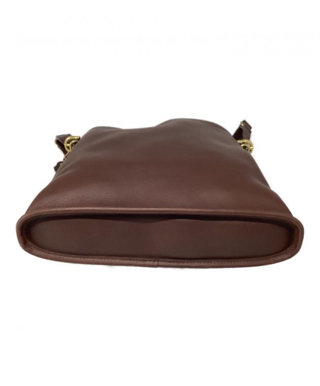 中古・古着通販】COACH (コーチ) ショルダーバッグ ブラウン｜ブランド