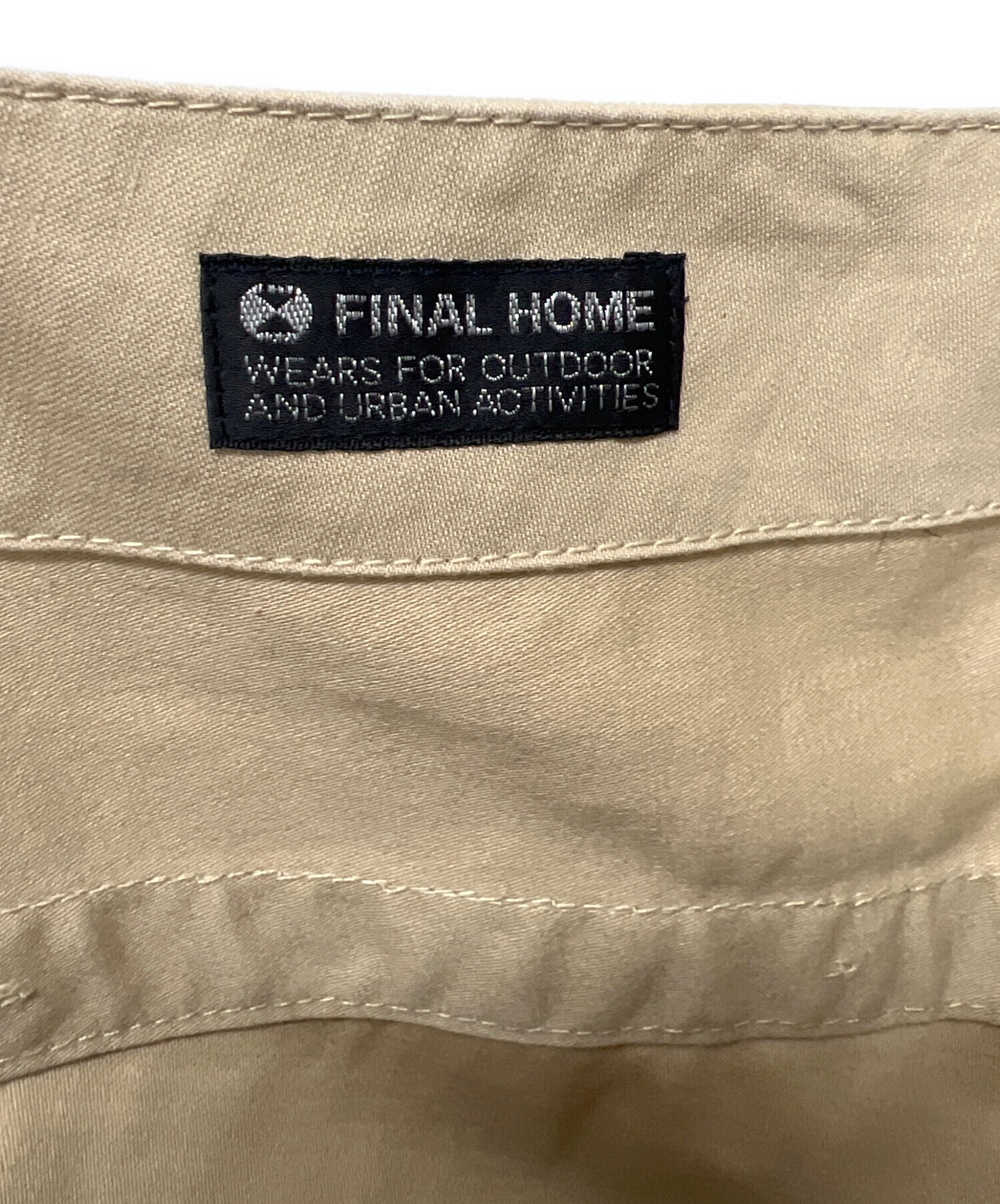 中古・古着通販】FINAL HOME (ファイナルホーム) パンツ ベージュ