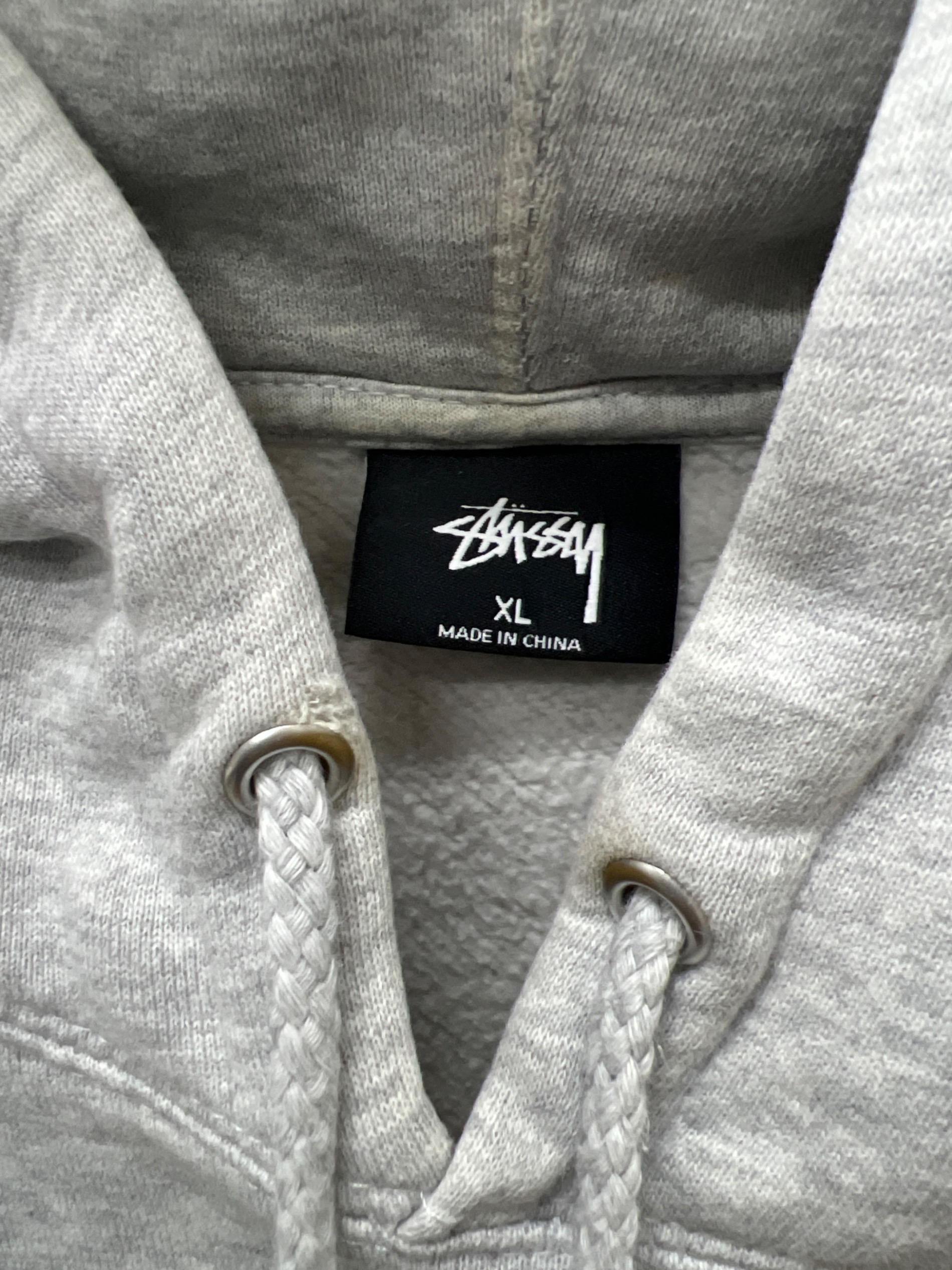中古・古着通販】stussy (ステューシー) プルオーバーパーカー グレー