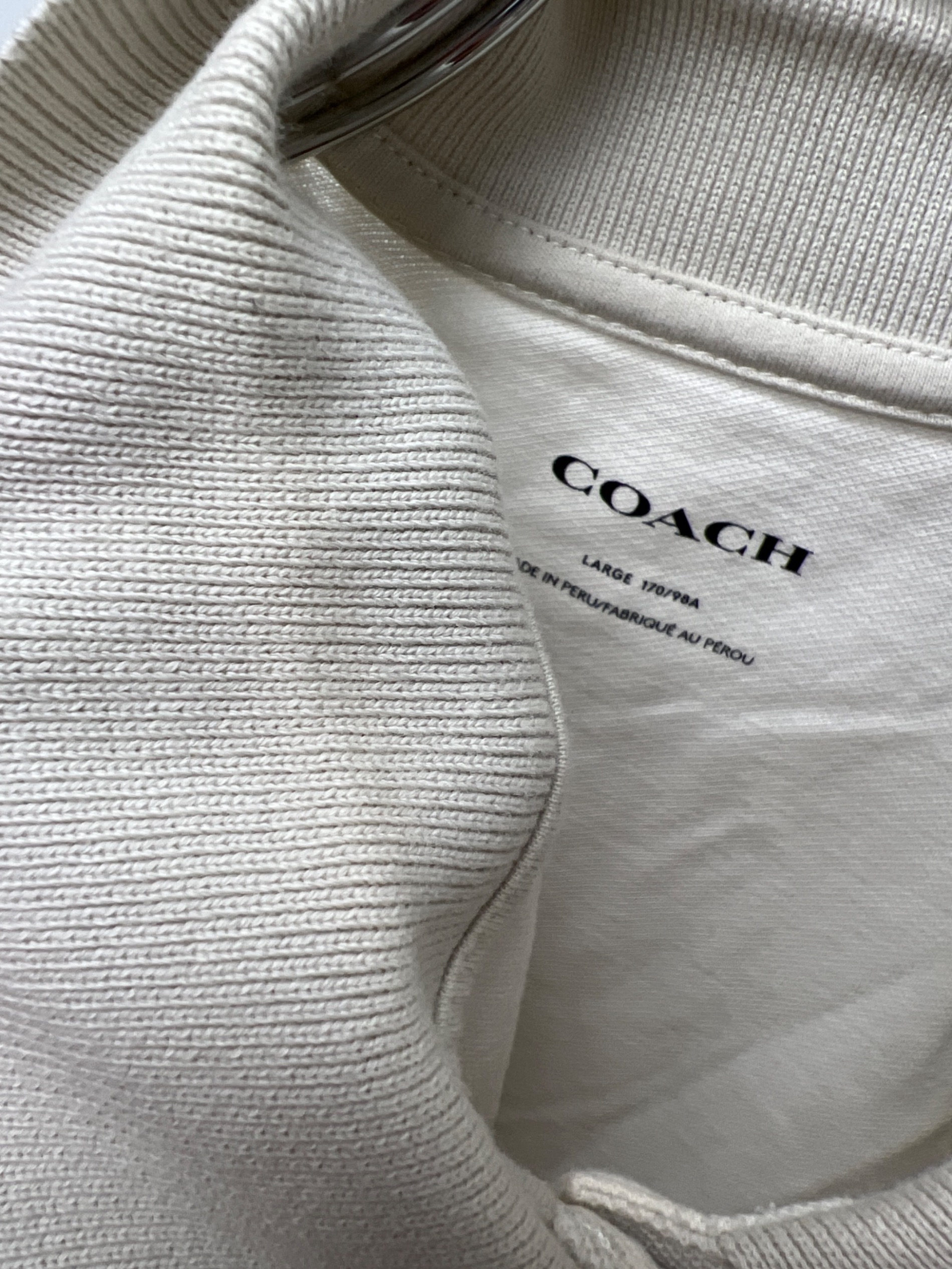 中古・古着通販】COACH (コーチ) 半袖ポロシャツ グレー サイズ:L