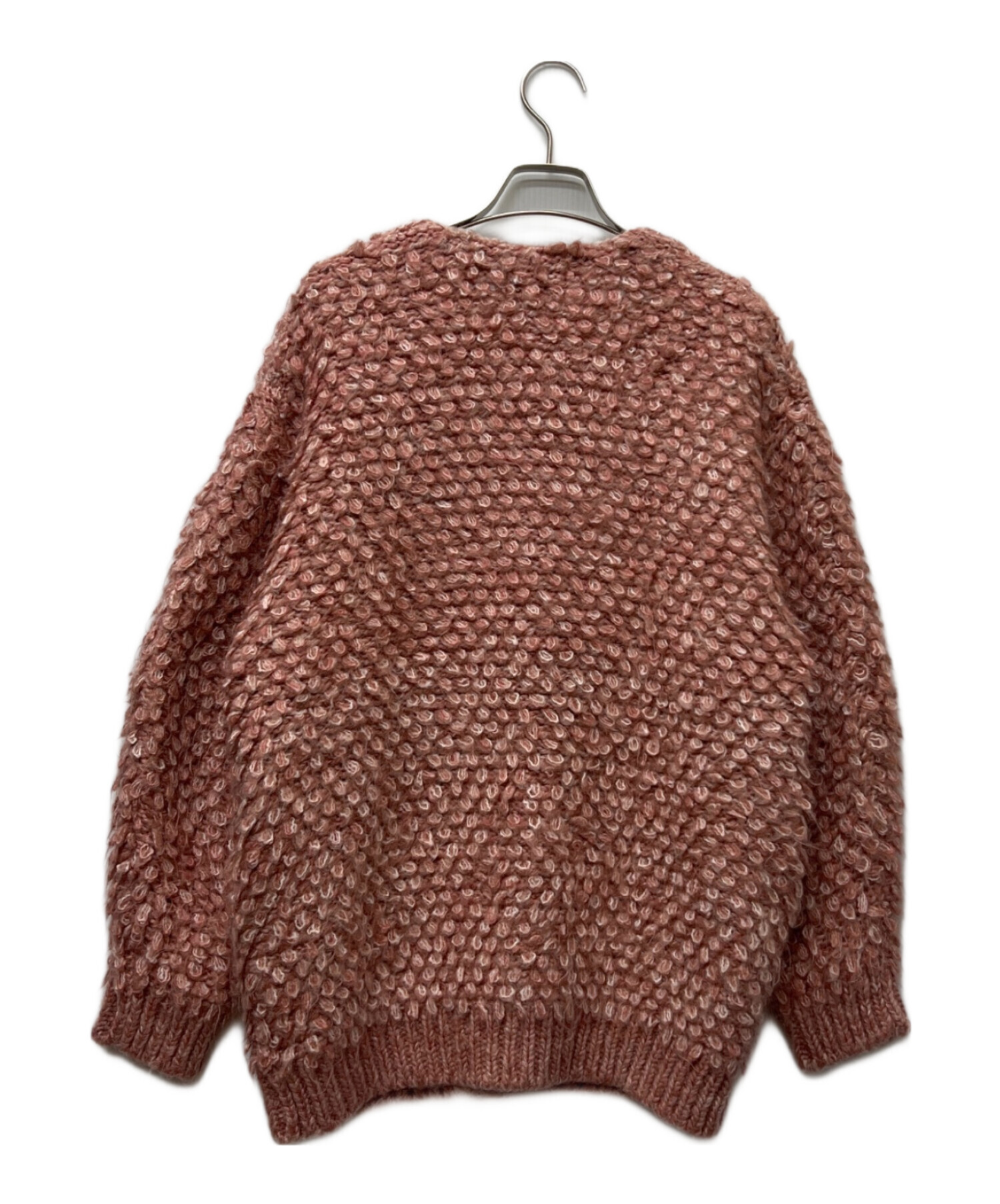 中古・古着通販】CLANE (クラネ) MIX LOOP MOHAIR KNIT CARDIGAN
