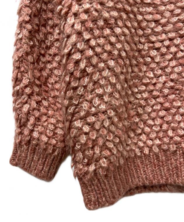 CLANE MIX COLOR KNIT TRENKER クラネ ニットトレンカ 中古・古着通販】CLANE (クラネ) MIX LOOP MOHAIR KNIT CARDIGAN