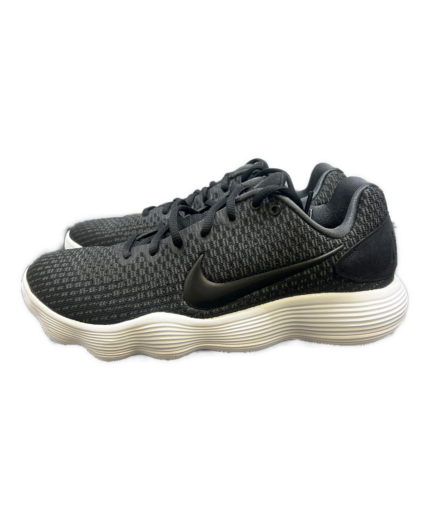 中古・古着通販】NIKE (ナイキ) スニーカー ブラック×ホワイト サイズ 