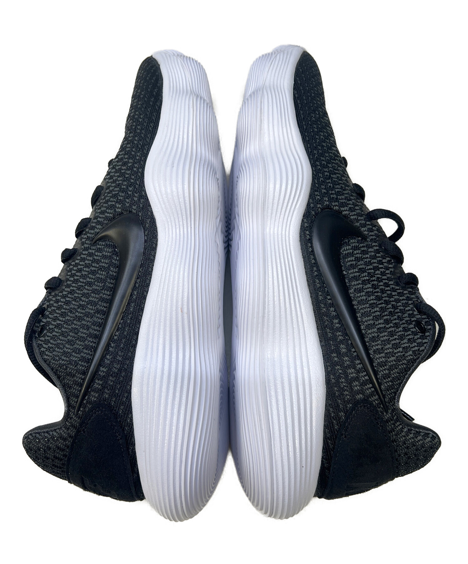 中古・古着通販】NIKE (ナイキ) スニーカー ブラック×ホワイト サイズ 