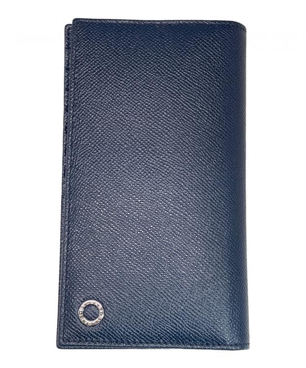 中古・古着通販】BVLGARI (ブルガリ) 長財布 ネイビー｜ブランド・古着
