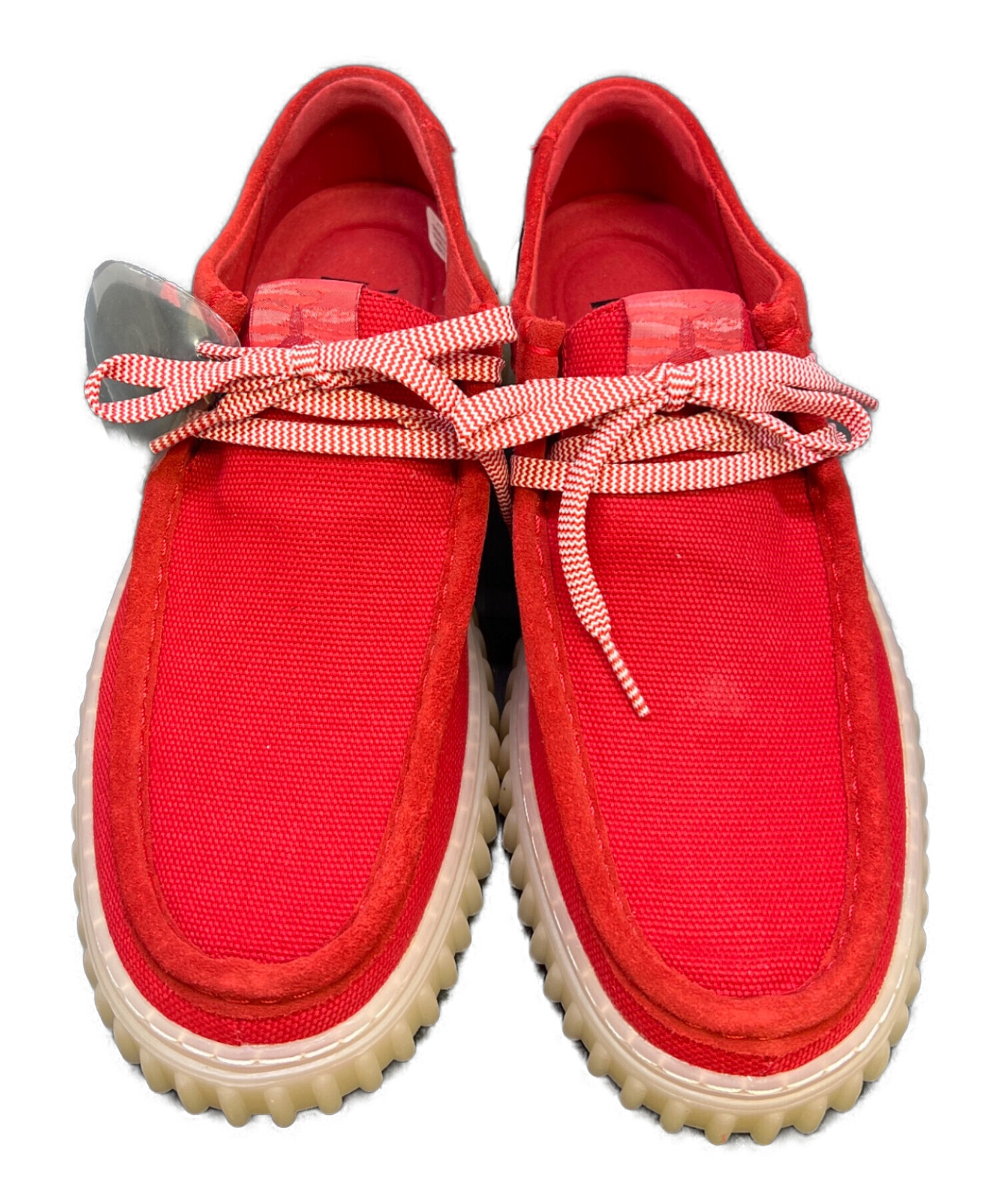 中古・古着通販】CLARKS (クラークス) Torhill Lo レッド サイズ:7