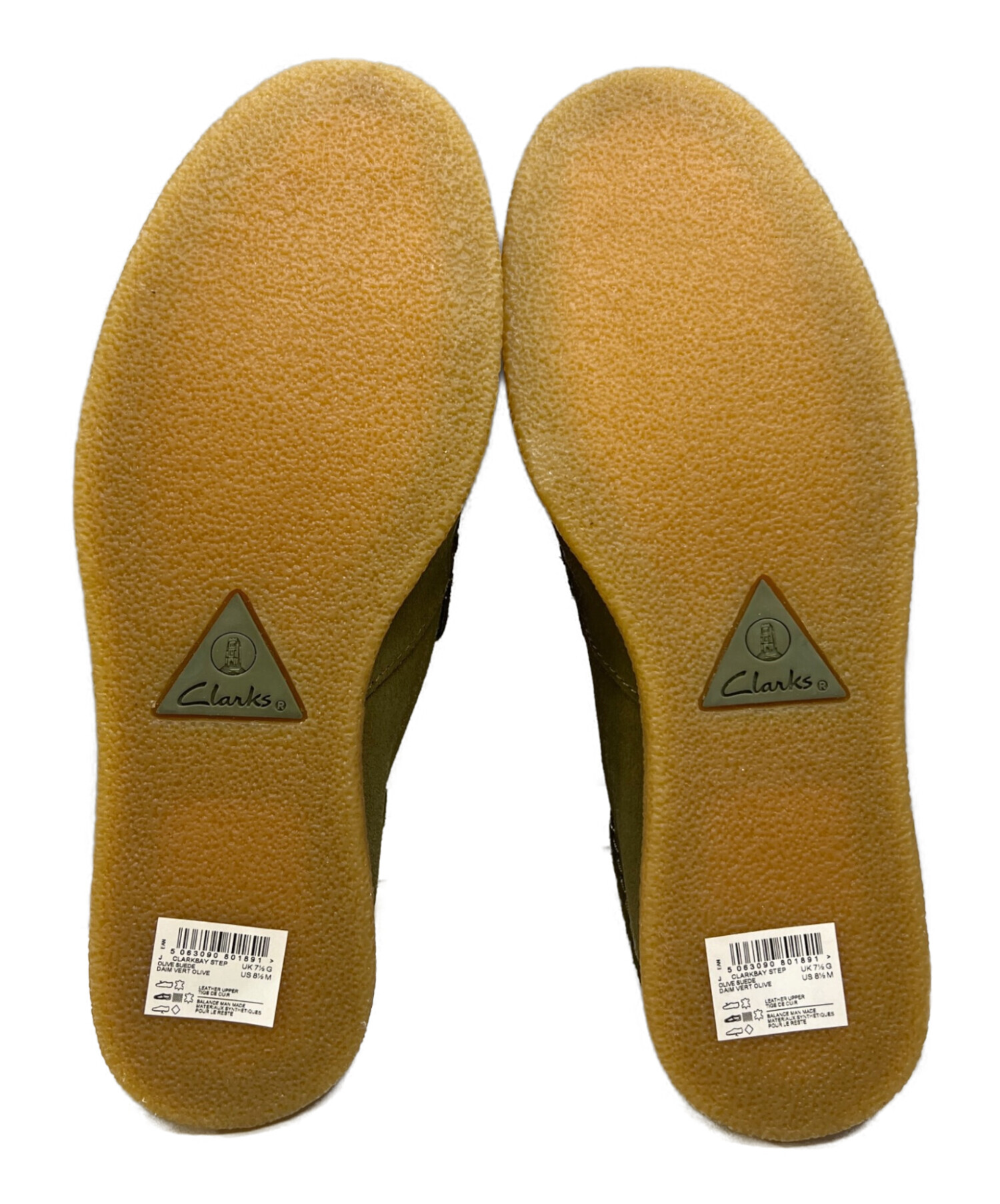中古・古着通販】CLARKS (クラークス) Clarkbay Step カーキ サイズ:7