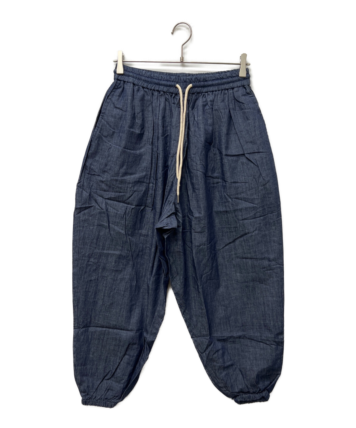 中古・古着通販】Jih Nunc (ジーヌンク) リネン混ワイドバルーンパンツ