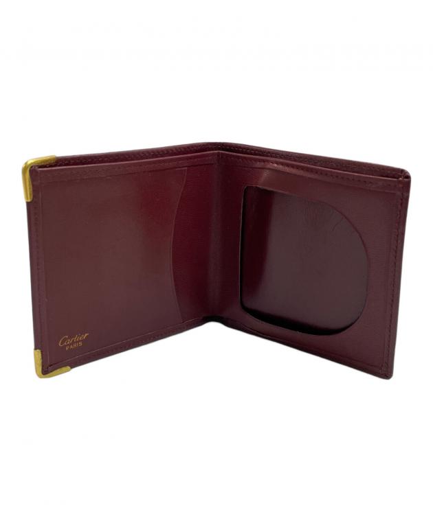 中古・古着通販】Cartier (カルティエ) 2つ折り財布 ブラウン