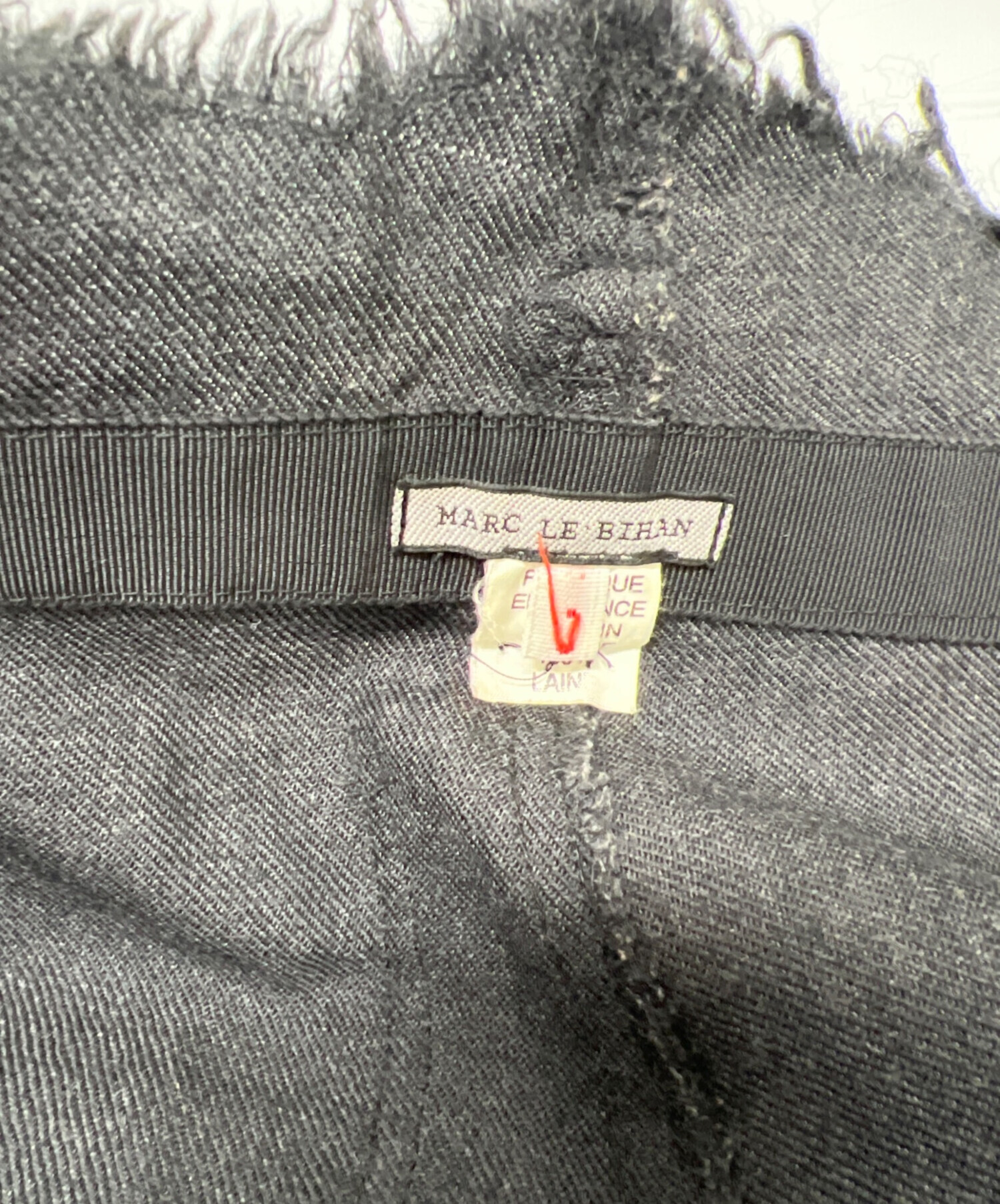 Marc Le Bihan マルクルビアン　白リネンパンツ 中古・古着通販】MARC LE BIHAN (マルク ル ビアン) パンツ グレー