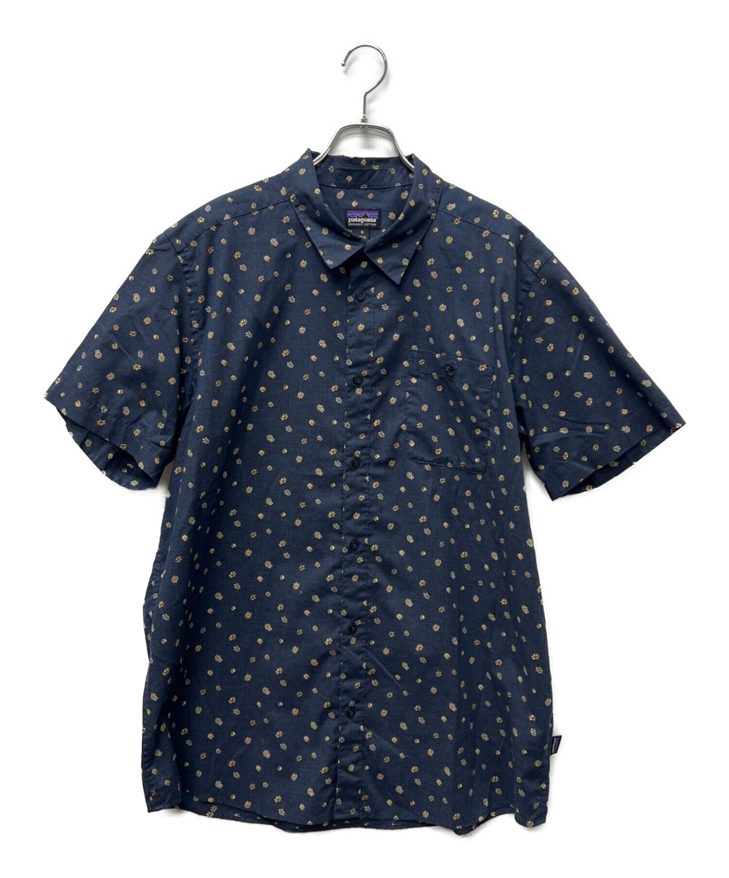 Patagonia パッカーウェア 半袖シャツ ネイビー L 中古・古着通販】Patagonia (パタゴニア) 半袖シャツ ネイビー サイズ
