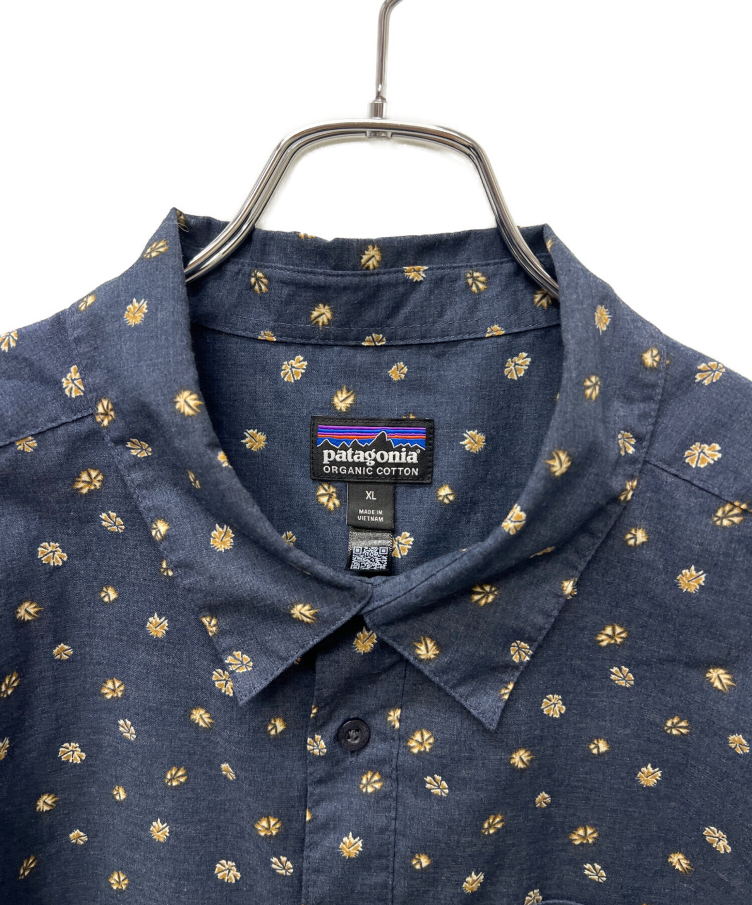 中古・古着通販】Patagonia (パタゴニア) 半袖シャツ ネイビー サイズ