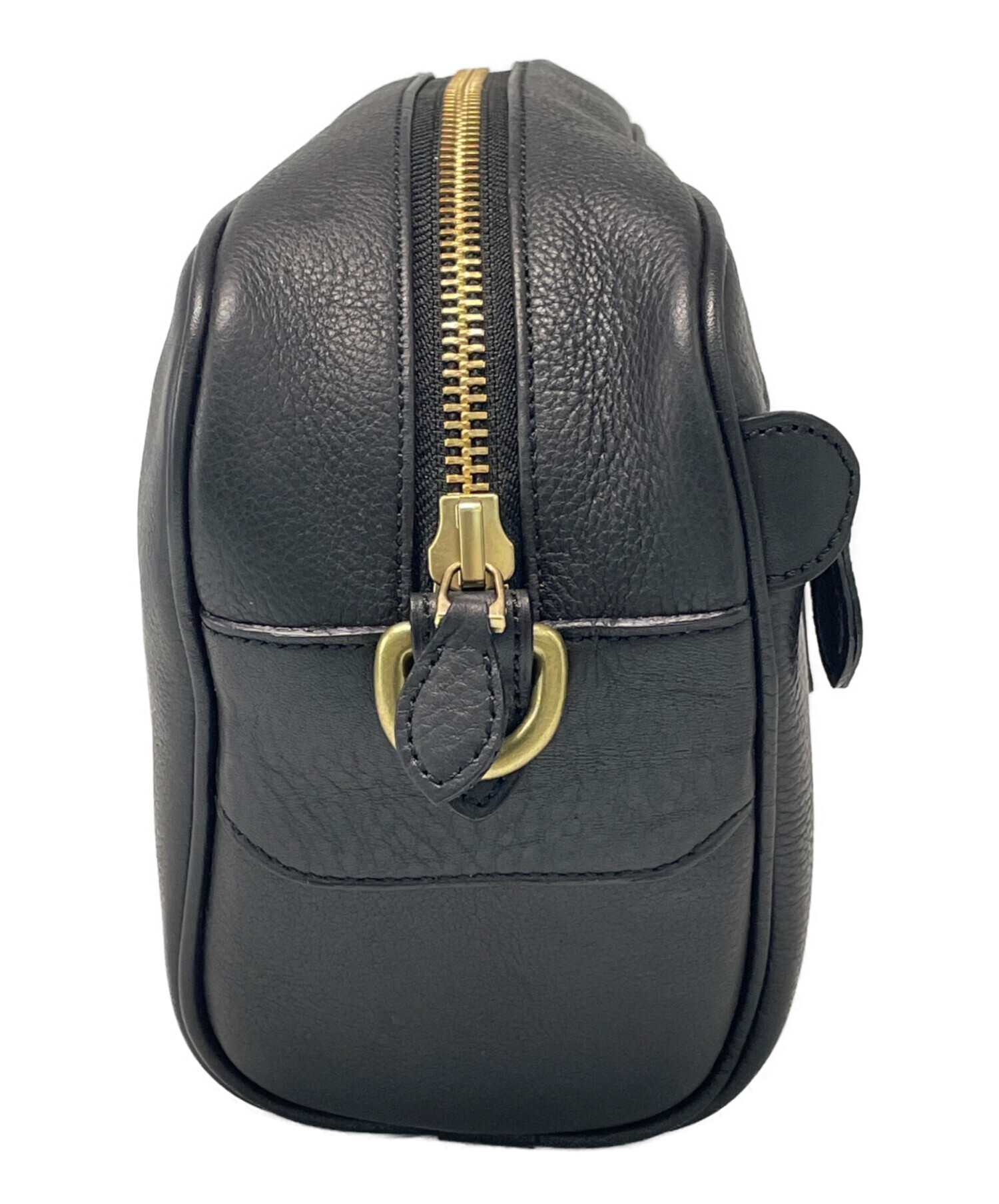 中古・古着通販】GANZO (ガンゾ) ショルダーバッグ ブラック｜ブランド 