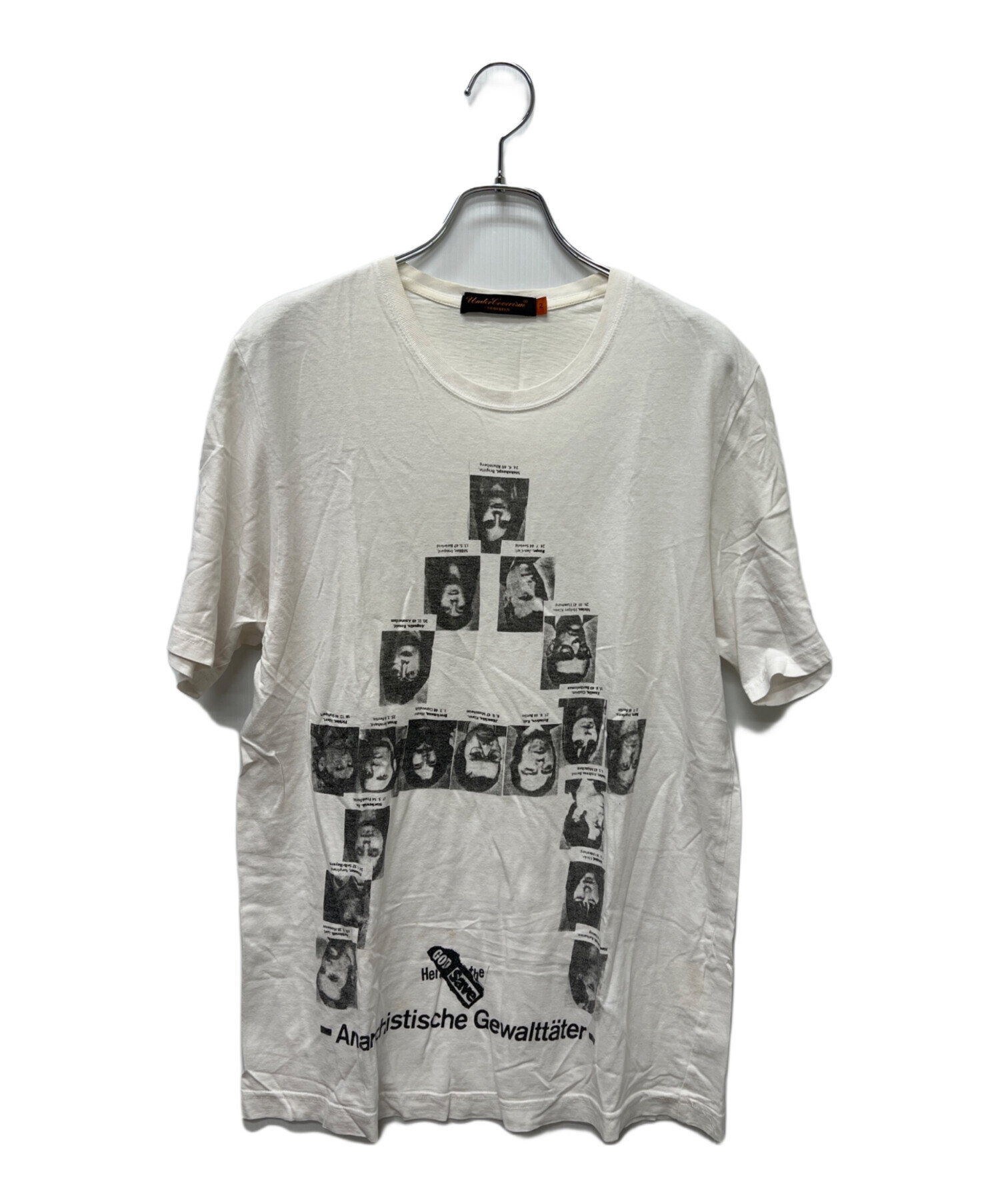 アンダーカバイズム　2006年　Ｔ期　ドイツ赤軍指名手配アナーキー　Tシャツ 中古・古着通販】UNDERCOVERISM (アンダーカバーイズム) ドイツ赤軍