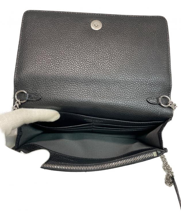 中古・古着通販】JIMMY CHOO (ジミーチュウ) チェーンショルダーバッグ